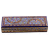 Novica Papier Mache Decorative Box Kashmir Ultramarine