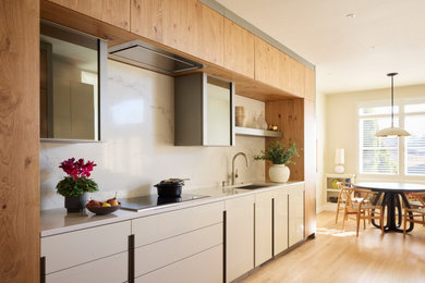 Trendy kitchen photo in Boston