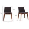 Deco Dining Chair Black, Set of 2