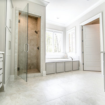 New Construction Master Bath | Waterfall Lane
