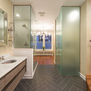 Elegant Restoration and Update - Master Bath