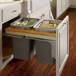 Thomasville Kitchen-Base Double Wastebasket - Products