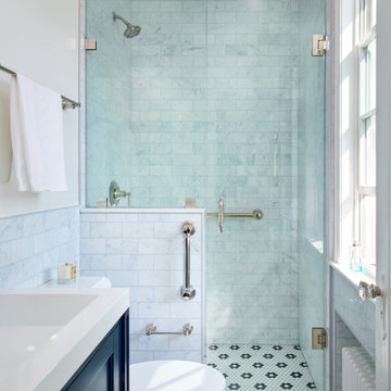 Chevy Chase Colonial Bathrooms