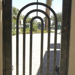 Courtyard & Pedestrain Gates - Home Fencing And Gates