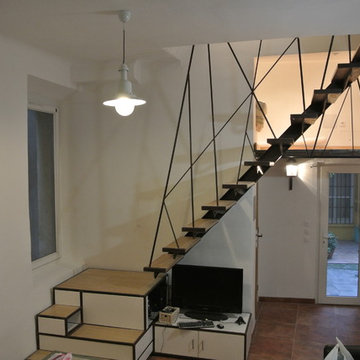 Escalier aérien