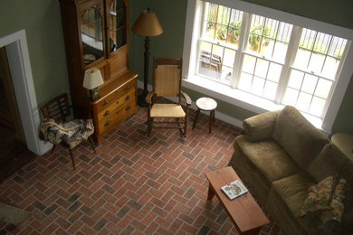 Living room - traditional living room idea in Philadelphia