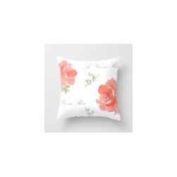Le Vie en Rose Throw Pillows - Decorative Pillows