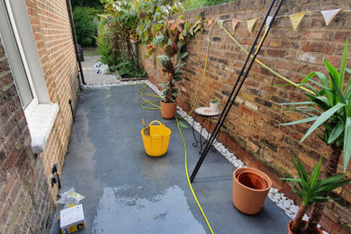 Garden Concrete Patio