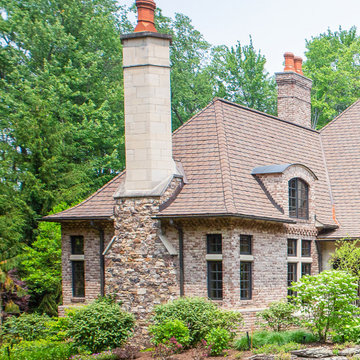 Inspired French Country Design in Brick and Stone