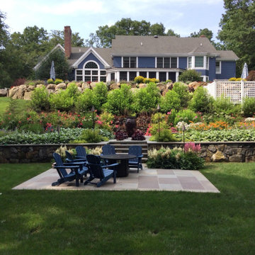 Pollinator Garden and Firepit Destination