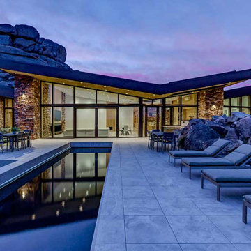 Arizona Desert Hillside House