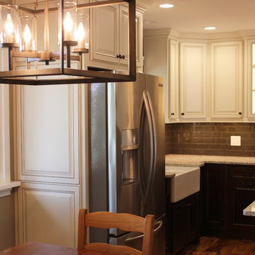 Taylor Ridge, IL- Traditional Kitchen in a Rustic Setting