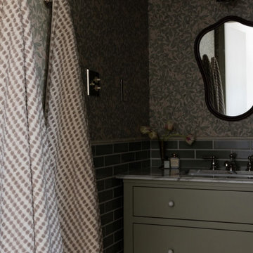 Boxwood Avenue: Rosemary Bathroom Wainscot