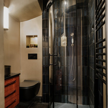 Deco Inspired Shower Room - Rotherhithe