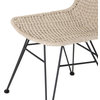Dema Natural Rope Outdoor Dining Chair Set Of 2