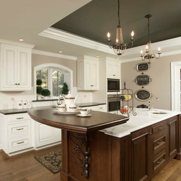 Kitchen with Iron Detail