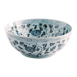 Blue Cornflower Bowl - Serving And Salad Bowls