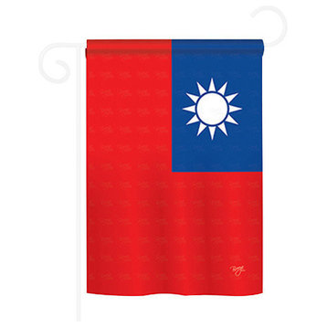 Taiwan 2-Sided Impression Garden Flag