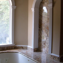 granite tub surround/niche