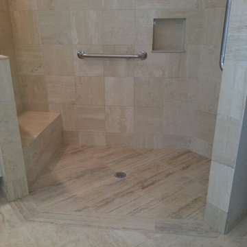 Curb-less Shower