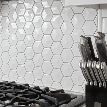 Honeycomb Tile Backsplash