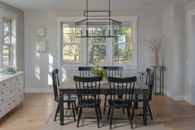 Country dining room photo in Other
