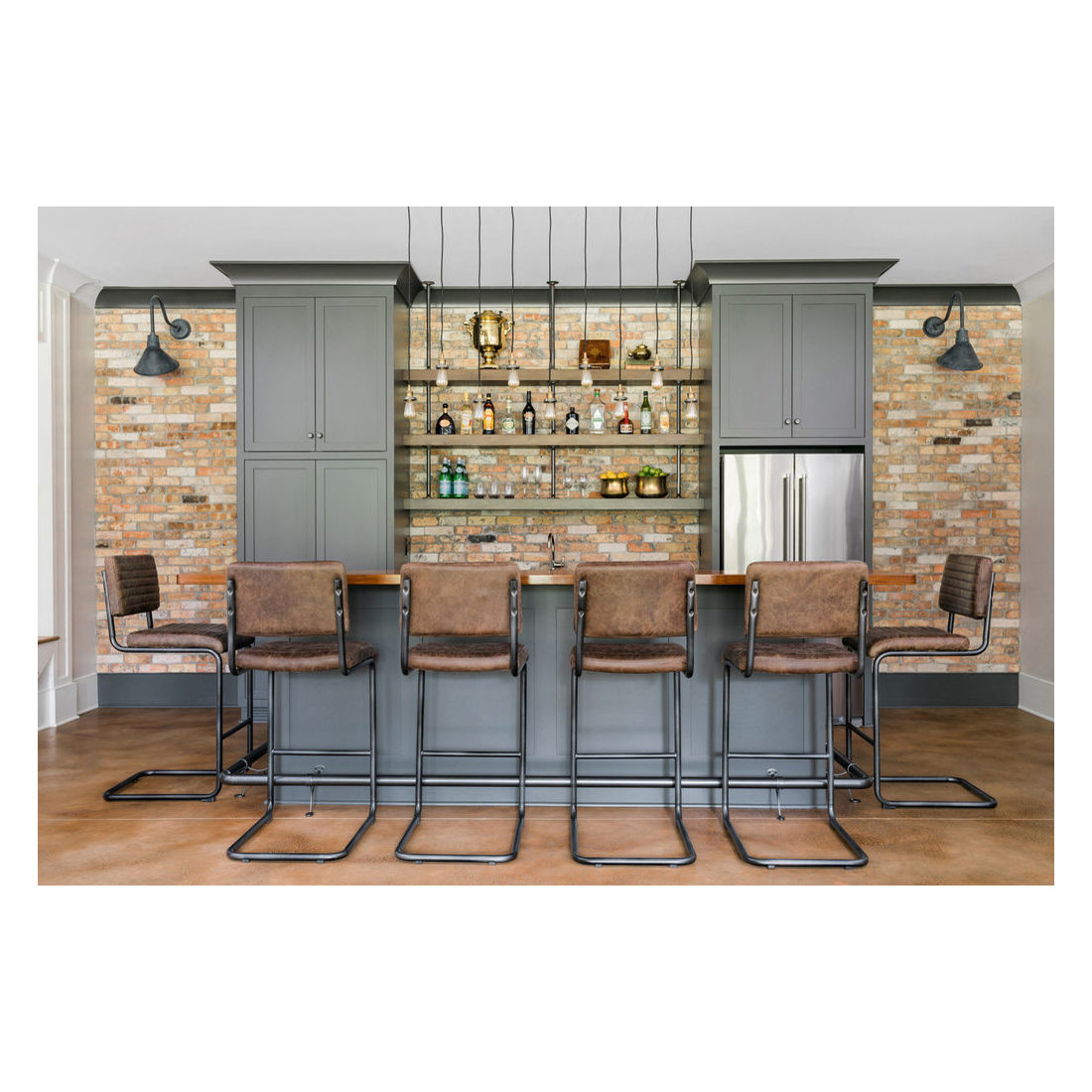 New Transitional Custom Home