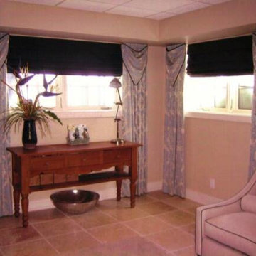 Overlay Draperies w/ Shades