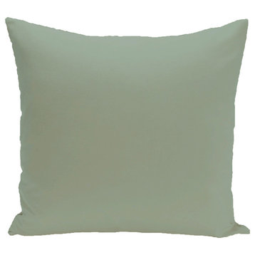 Solid Pillow, Dusty Miller, 16"x16"