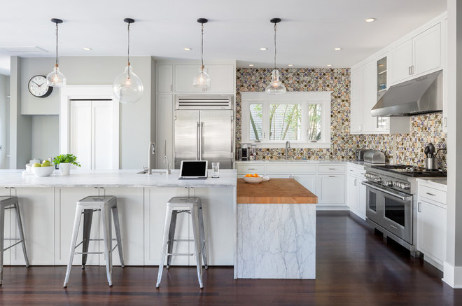 Transitional Kitchen by Model Remodel