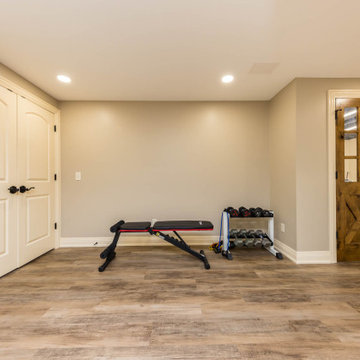 Basement Art Studio Makeover
