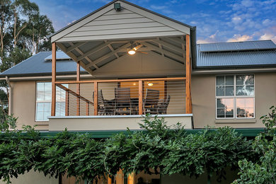 This is an example of a modern balcony in Adelaide.
