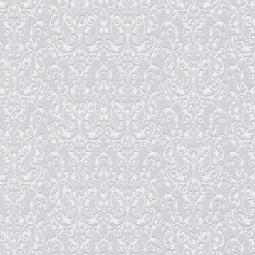 Swirled Lilac Wallpaper, Double Roll