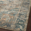 Margot Oriental Terracotta/Lagoon Area Rug, 5'0"x7'6"