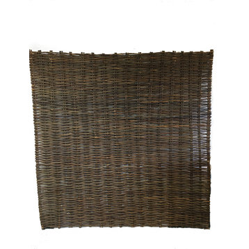 Willow Woven Hurdle Panel, 72"L x 72"H, Set of 2 Pieces