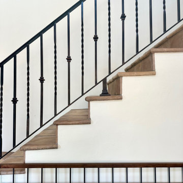 Mediterranean Spanish Staircase