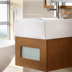 Ronbow Rebecca Wall Hung Vanity - Bathroom Vanities And Sink Consoles