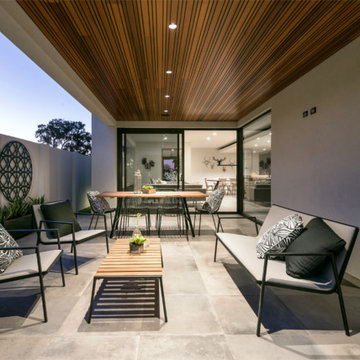 Modern Alfresco Area with Feature Timber Ceiling