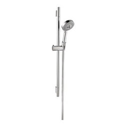 Hansgrohe Unica S 120 Wallbar Set, 24" - Tub And Shower Parts