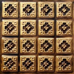 103 Faux Tin Ceiling Tile Glue up 24x24 - Ceiling Tile