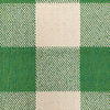 Madelina Gingham Check Indoor/Outdoor Area Rug, Green, 5'3"x7'6"