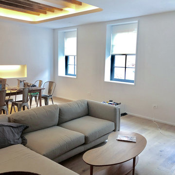 Luxury SoHo Condo – Roller Shades and Drapery