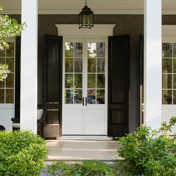 Front Door American Foursquare Revival