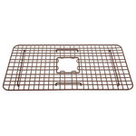 Sinkology - SinkSense Wren Antique Brown 27" x 15" Kitchen Sink Bottom Grid - When you’re washing dishes, you’re focused on one thing: getting the job done. Our kitchen sink bottom grids are designed to protect your sink and your dishes from the normal wear-and-tear of busy kitchens. Made from heavy-gauge steel and finished with a vinyl coating, these grids are strong and don’t interrupt the design of your sink. Our lifetime warranty guarantees the durability of this bottom grid for as long as you own it.