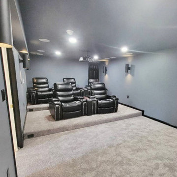 Huntingtown, MD - Basement With All The Amenities