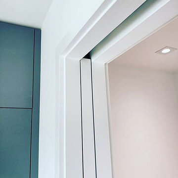 Walk in Closets with KNC Pocket Door Kits