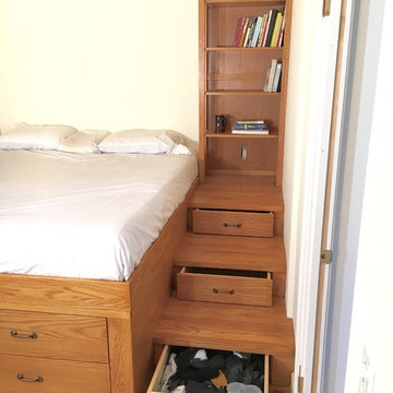 Jack and Clara's platform bed