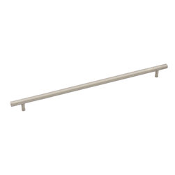 Cosmas - Cosmas 425-320-H-SS Stainless Steel Cabinet Euro Style Bar Pull, Set of 5 - Cabinet And Drawer Handle Pulls