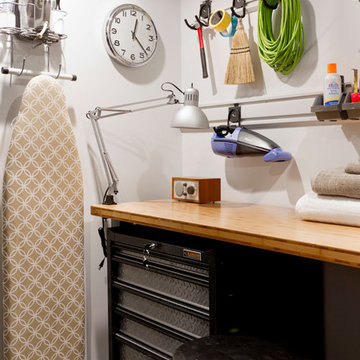 Lowe's Bathroom/Laundry room makeover