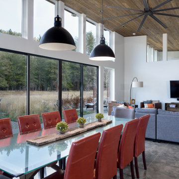 A Modern-Rustic Family Home Designed to Survive Wildfires